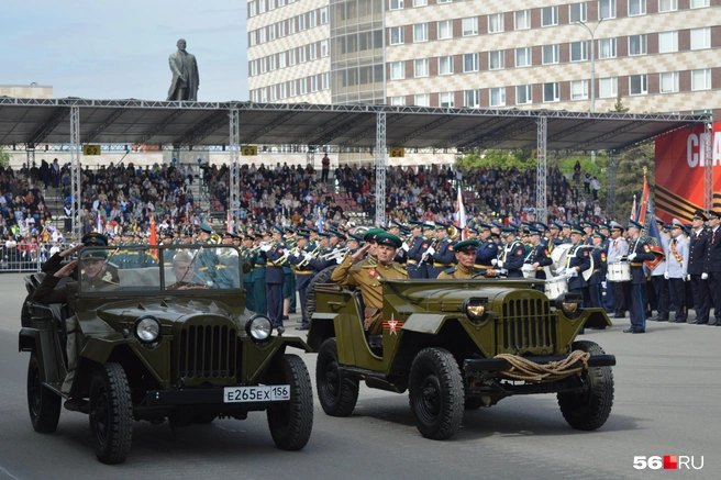 Военная техника времен Великой Отечественной | Источник: Анастасия Баринова / 56.RU