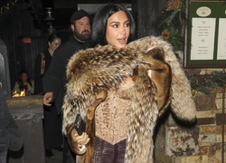 Ким Кардашьян в Аспене