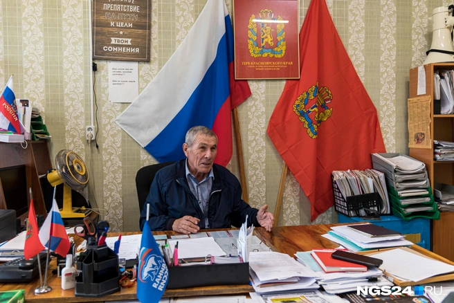 Глава Орешенского сельсовета Виктор Коваленко | Источник: Мария Ленц / NGS24.RU