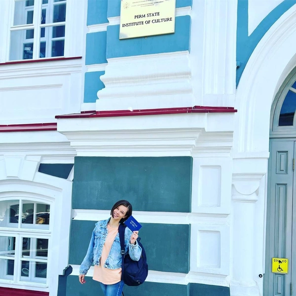 Сейчас Катерина Шпица опять студентка и учится на актрису в Пермском институте культуры | Источник: Katerinashpitsa / Telegram