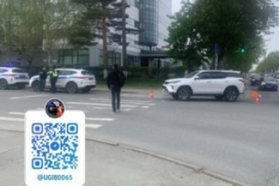 Ребенок на самокате пострадал в ДТП в Южно-Сахалинске