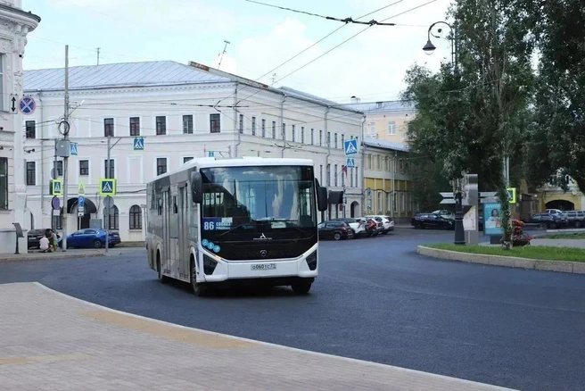 Теперь общественный транспорт будет останавливаться на специальных островках | Источник: администрация Самары