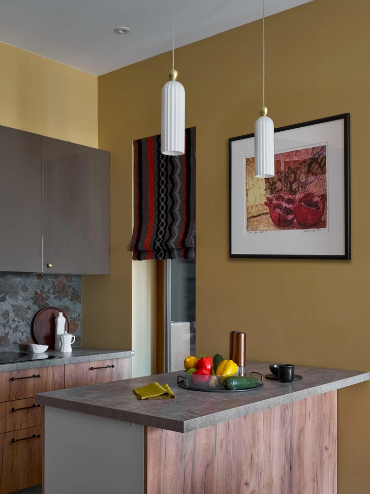 Штора из ткани Aldo Tesutti. | Источник: Ник Руденко. Стиль: Людмила Кришталева, Елена Середа 