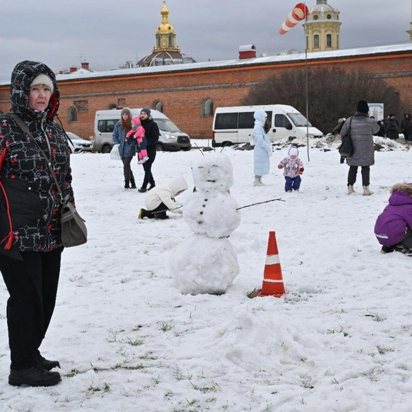 Празднование Масленицы на Заячьем острове | Источник: Андрей Бок / «Фонтанка.ру»