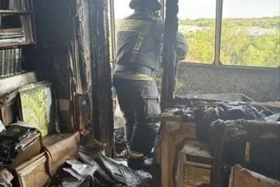Пострадала женщина при пожаре на балконах в Барнауле