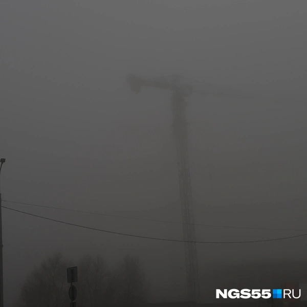 Кран постепенно исчезает | Источник: Читатель NGS55.RU
