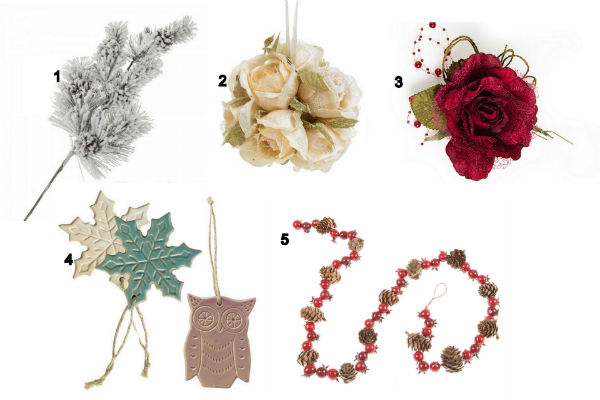 1. 7Flowers-decor, 2-3. «Красный куб», 4. Pich shop, 5. Zara Home