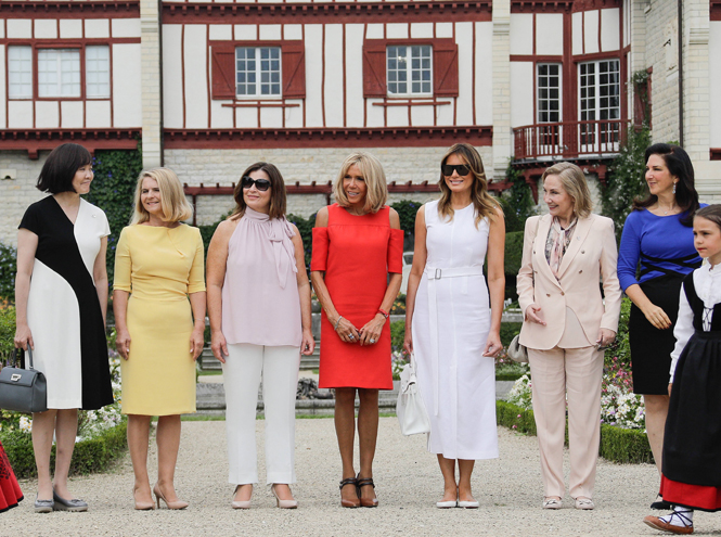 G7 в Биаррице: как выглядят жены лидеров «Большой семерки»