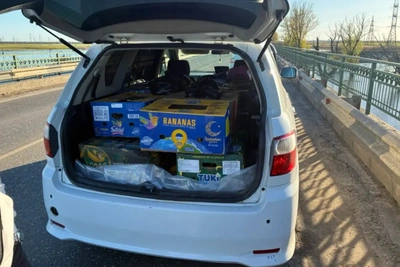 В Астраханской области пресечена перевозка 470 кг раков