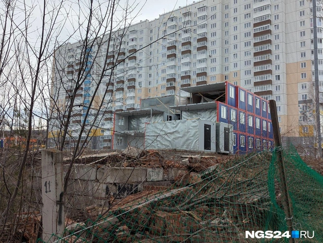 Готовится стройплощадка | Источник: Мария Ленц / NGS24.RU