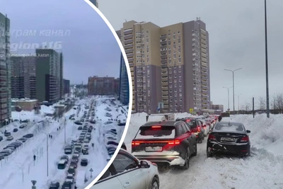 Двухчасовые пробки в ЖК «Салават купере» — причина в парковке