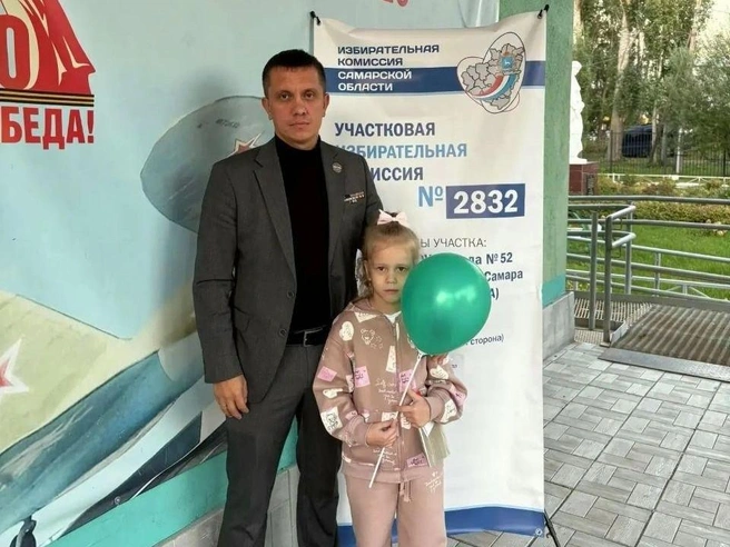 Участники программы «Школа героев» приняли участие в голосовании в Самарской области | Источник: пресс-служба правительства Самарской области
