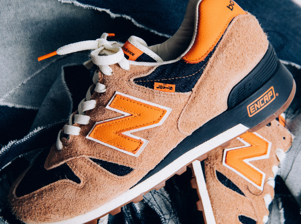 Фото №1 - Американская классика: новые кроссовки из коллаборации Levi’s и New Balance