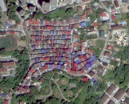 Фавелы в Голубых Далях | Источник: Yandex.ru/maps