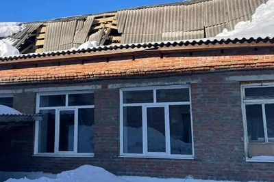 В томской школе отремонтировали крышу после обрушения