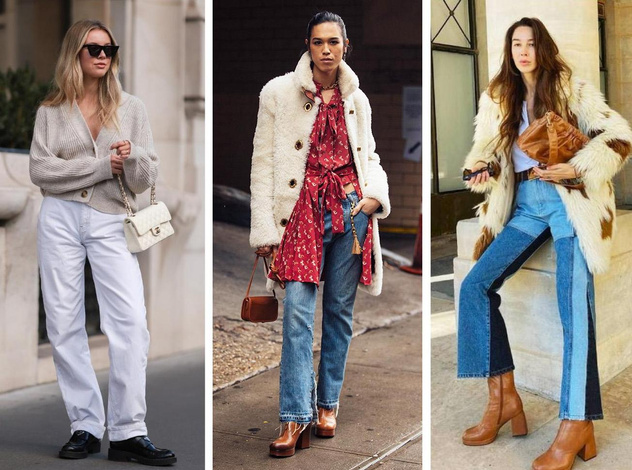 7 нескучных способов носить джинсы этой зимой