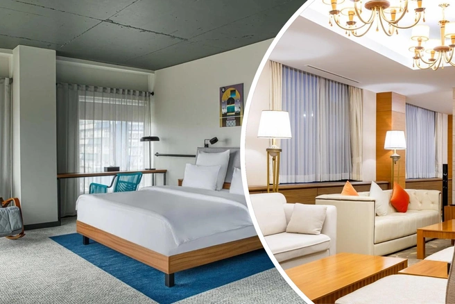 В этом году цены оказались немного ниже, чем в прошлом | Источник: novotel-vladivostok.com / lottehotelvladivostok.ru