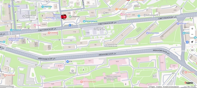 Источник: Yandex.ru/maps