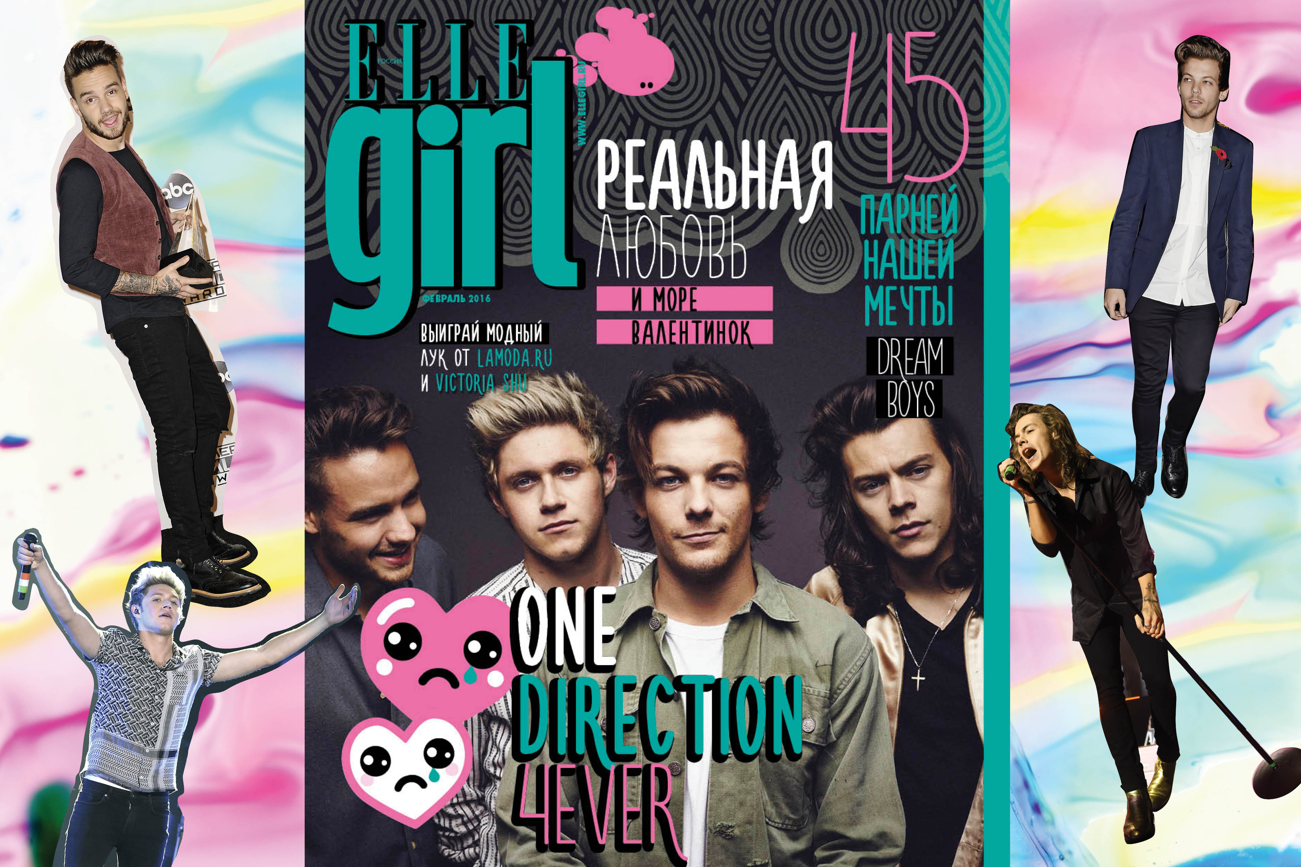 One Direction в февральском номере theGirl | theGirl