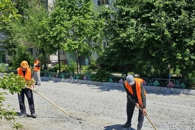 В Хабаровском крае начали благоустройство дворов