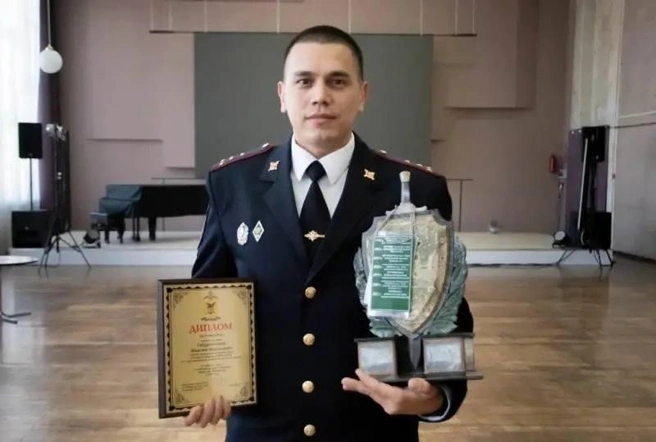 Максим Габдрахманов служит в полиции с 2013 года | Источник: Администрация Краснокаменского округа / t.me