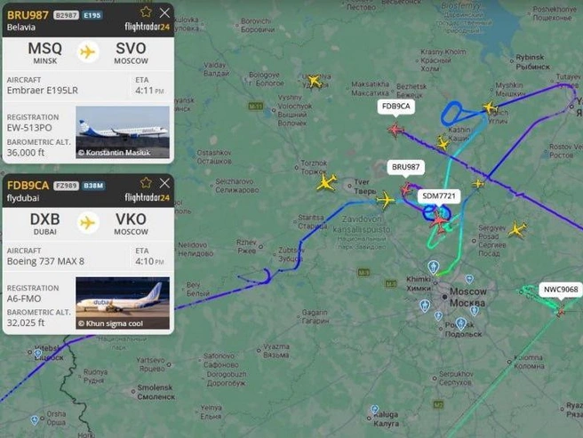 Источник: flightradar24.com