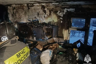 В Затулинском жилмассиве горела квартира, спасли детей