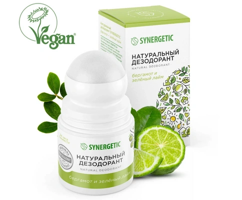 2. Натуральный дезодорант Synergetic