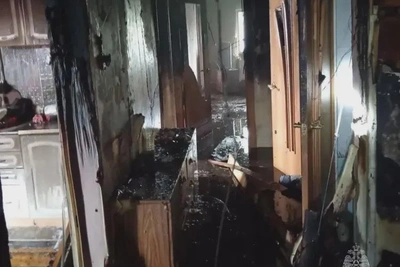Пожар в двухквартирном доме ликвидировали в Зее
