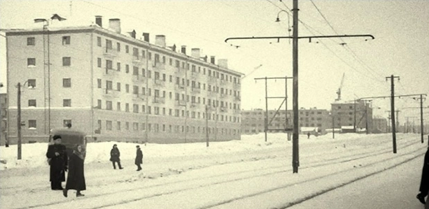 Проспект Октября в 1961 году | Источник: История Уфы и Башкортостана / Vk.com