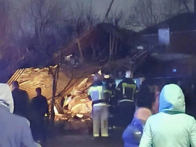 Взрыв случился вечером 26 марта | Источник: Че по Ростову? / Telegram.org