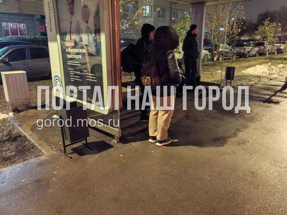 У остановки поставили урну | Источник: gorod.mos.ru
