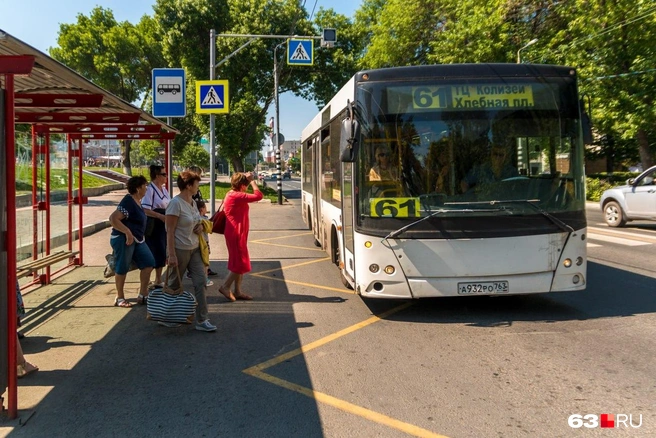 Автобус № 61 — в списке | Источник: Роман Данилкин / 63.RU