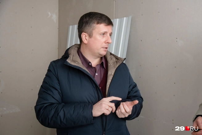Андрей Есипов&nbsp;— представитель владельцев площадки | Источник: Иван Митюшёв / 29.RU