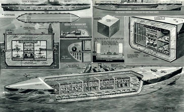 Ледовое чудовище. История британского авианосца из воды и палок