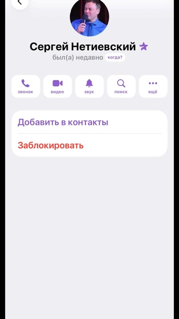 Так выглядит аккаунт мошенников | Источник: Сергей Нетиевский