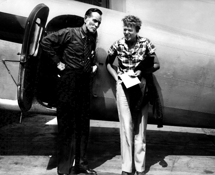 Амелия Эрхарт и Фред Нунан, 1937 год | Источник: ZUMA Press, Inc. via Legion Media