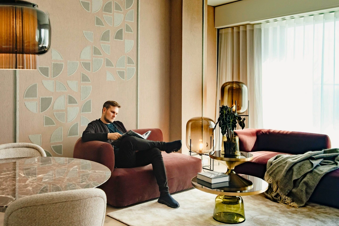 Апартаменты во Франкфурте по проекту Себастьяна Херкнера | mcmaison.ru