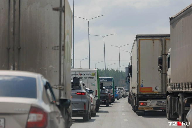 Перекрытия будут на несколько часов | Источник: Ирина Шарова / 72.RU