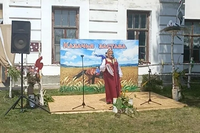 В селе Казачья Пелетьма прошел фестиваль «Казачья застава»