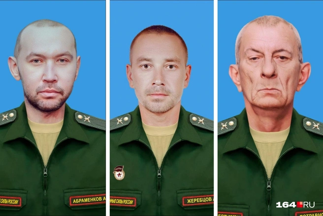 Погибшие в СВО Алексей Абраменков, Андрей Жеребцов и Алексей Потравнов, соответственно | Источник: Балашовский район |Администрация / Telegram