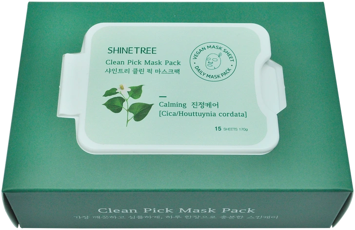 Маска для лица SHINETREE успокаивающая