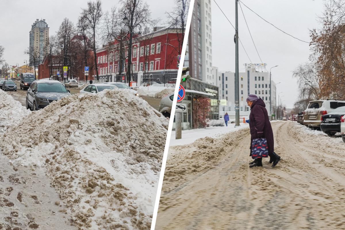 Как почистили Пермь после снегопада 21 ноября - 22 ноября 2023 - 59.ру