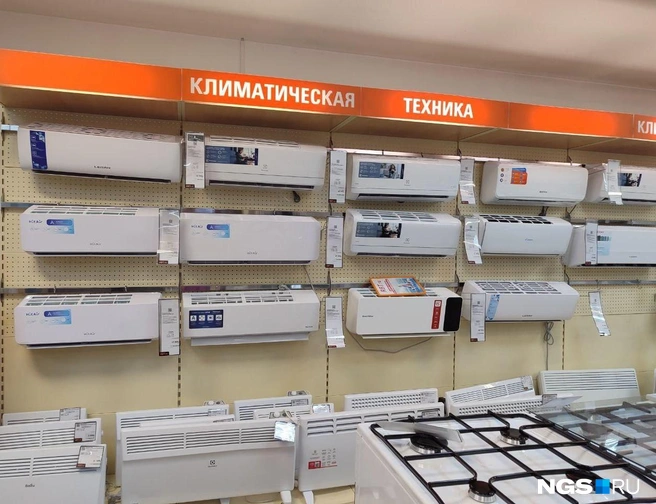 В этом году консультанты отмечают спрос именно на кондиционеры | Источник: Мария Тищенко / NGS.RU
