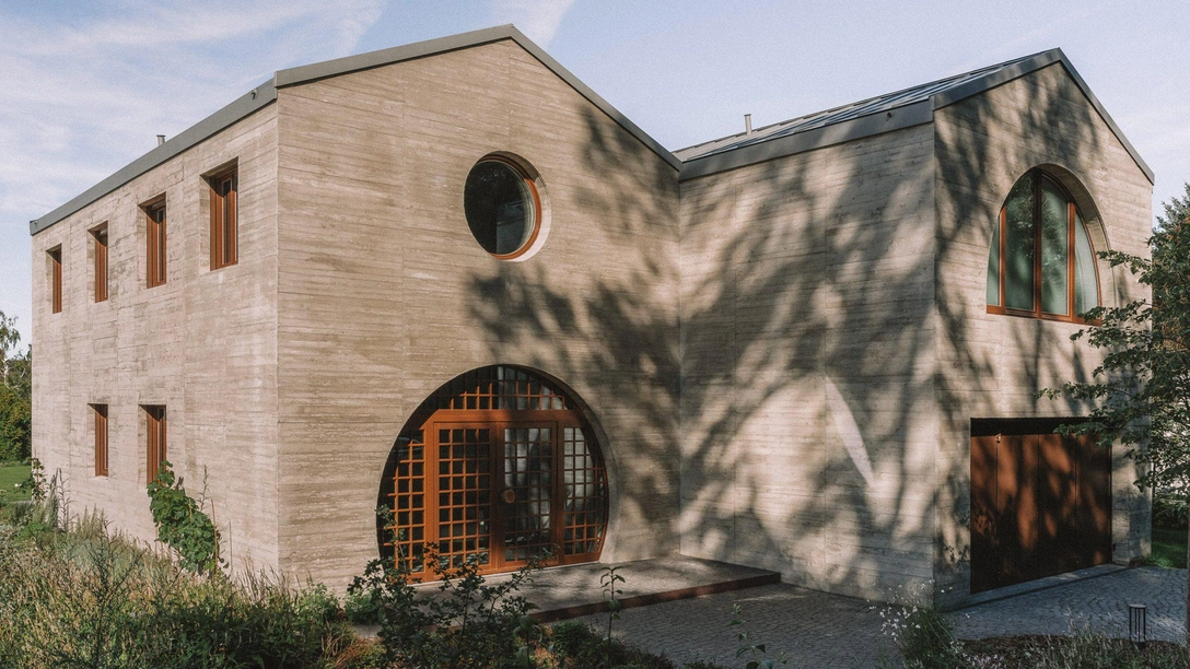 Двойной дом под Лейпцигом | Источник: Клеменс Полочек