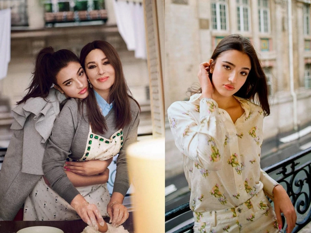 Девочка, которая выросла: дебют младшей дочери Моники Беллуччи в глянце | marieclaire.ru