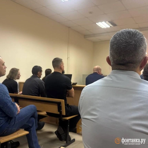 В первом ряду&nbsp;— Иван Громов | Источник: Ксения Клочкова / FONTANKA.RU