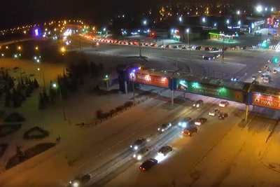 Утренние пробки сковали Правобережный район Магнитогорска