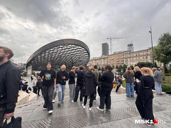 Эвакуация в торговом центре Москвы | Источник: Читатель MSK1.RU