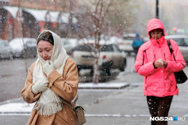 Снега не будет, но лучше не забывать про головной убор | Источник: Мария Ленц / NGS24.RU